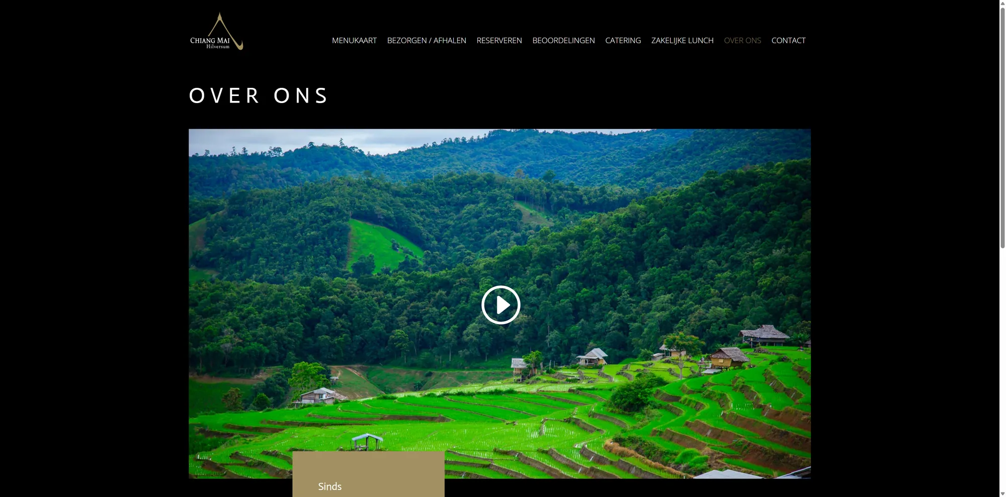 Over ons-pagina van Chiang Mai Hilversum met beeld uit Thailand